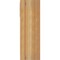 Ekena Millwork Legacy Slat Rough Sawn Bracket w/ Offset Brace, Western Red Cedar, 8"W x 20"D x 24"H BKT0806X20X24LEC06RWR - alternate 3